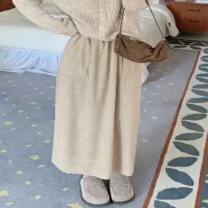 MADE 소프트테리 일자 밴딩 스커트 (2color)