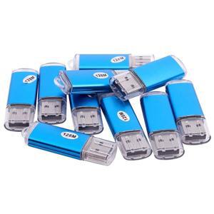10 Pcs 128 MB USB 2.0 메모리 스틱 플래시 드라이브