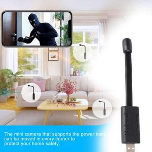 1080P HD WiFi 무선 카메라 USB 플러그 모션 감지 원격 보기 홈 자동차 야외용