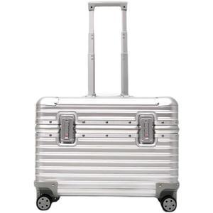 승무원캐리어 풀메탈 알루미늄 카메라 가방 18인치 위로열리는