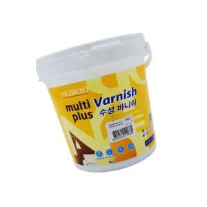 노루 수성 바니쉬 목재용 투명 반광 1L(pre) 마감 방부효과 원목마루 보호