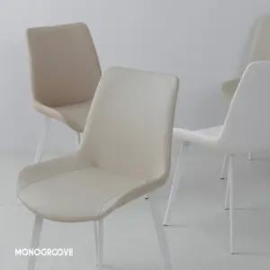 모노그루브 몰렌 식탁 의자 2개 세트 인테리어 카페 편한 가죽 의자