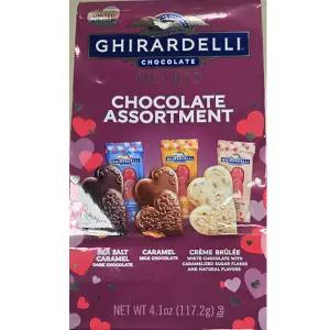 기라델리 하트 초콜릿 어쏘트먼트 117.2g 디저트 간식 발렌타인데이 GHIRARDELLI