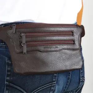 고급 가죽 여행용 허리전대 복대 힙색 힙쌕 벨트백 힙백