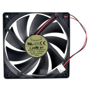 F121225 SL 12cm 120mm 냉각 팬 120x120x25mm DC12V 0.20A 2 라인 1200rpm Gigabyte 섀시 전원 공급 장치
