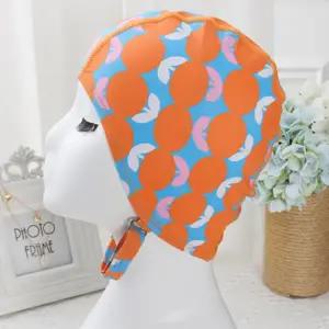 여성 수영모자 편안한 스포츠 성인 물놀이 수영모자 보호 액세서리 주니어 수영복 초등