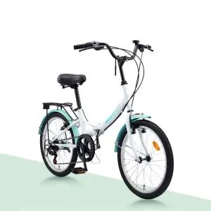 2026 레스포 투모로우 20인치 접이식 자전거 미니벨로(바구니 펌프 번호키)