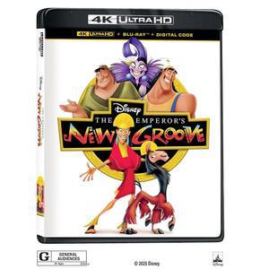 황제의 새로운 그루브 4K UHD 콤보 디지털