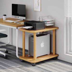 수납장 프린터 프린트 화이트 이동식 가로40 테이블 2단 받침대 세로40