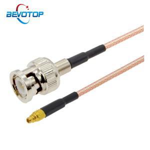 1피스 BNC to MMCX 케이블 RG316 50 옴 피그테일 수컷 플러그 RF 동축 연장 점퍼 코드
