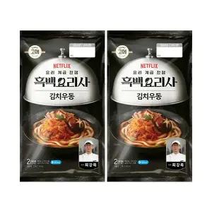 CJ 고메 흑백요리사 김치우동 458.4g, 2개