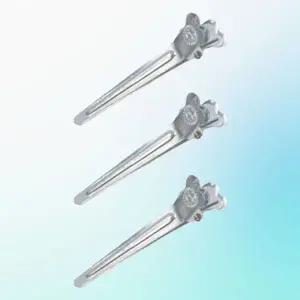 헤어핀 고정 여성 볼륨 앞머리 미용 옆머리 집게