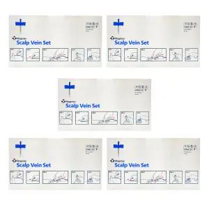 매지션 나비침 23G/24G/25G 1박스(100개입) X 5개 피하수액 스칼프 나비 체혈 니들