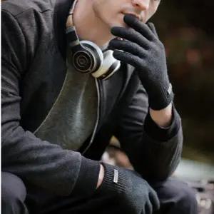남성 방한 장갑 스마트폰 터치 기모 남성 겨울 장갑 니트 아웃도어 작업