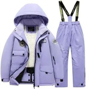 초등학생 보드복 세트 양털 스키 주니어 키즈 바지 스키복 점퍼