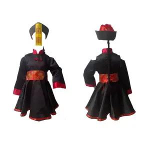 강시 의상 좀비 튬 할로윈 프레 연극 파티