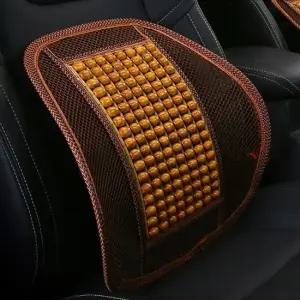 원목 자동차 등받이 유아 카시트 안전 쿠션 아이 등허리쿠션 의자허리쿠션 차등받이