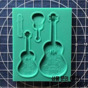케이크 도구 1 Pc 기타 실리콘 금형 Sugarcraft 초콜릿 퐁당 DIY