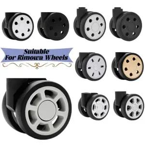 캐리어바퀴교체 수리 Rimowa 가방 바퀴 506064mm 수하물 트롤리 휠 교체 예비 부품