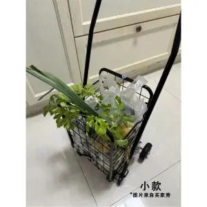 접이식 쇼핑카트 철제 레드 용 손수레 블랙 소형 휴대용