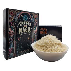 바, 크나페, 도우 카티피, 자연 두바이 재료 u2013 건조 / 카타이피, 400g 카다이프, 쿠네페, 필로 분쇄 14.11온스 초콜릿 중동 디저트 및 | 2팩 피스타치오