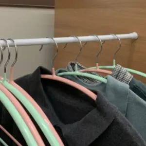 커튼봉 무타공 틈새 옷걸이봉 미니압축봉 60-110cm/커튼/압축봉/브라켓/옷장/샤워/압축/강력/걸이/욕실/옷