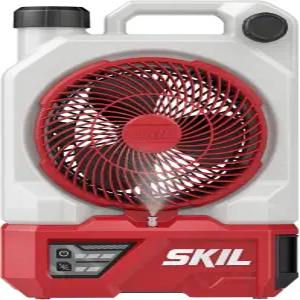 SKIL 7인치 미스트 팬 키트 20V 2.0Ah USB-C 배터리 및 20W 충전기 포함 - MF0700D-12