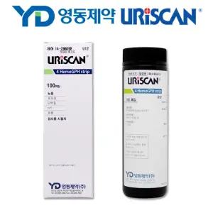 영동제약(주) 영동제약 소변 검사지 4종 100매 유린 스틱 당 당뇨 단백뇨 혈뇨 케톤 검사 키트