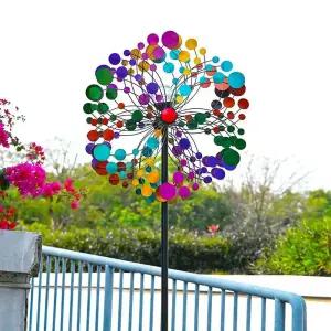 정원용 바람개비 마당 지면 화단 사출 풍경 인테리어 잔디밭 원예 다채로운 안뜰