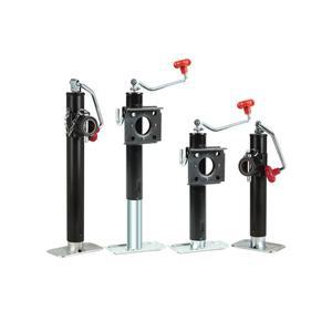 여행 아웃 트레일러 캠핑카 고정 지지대 2개 받침대 리프트 조명용 전동 사이드