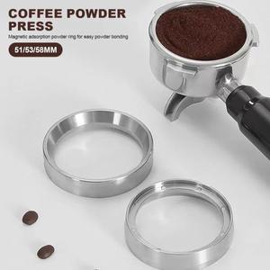 [호환제품] 51/53/58mm 자석 도징 퍼널  디스트리뷰터 안티 스태틱 유니버설  에스프레소 머신용