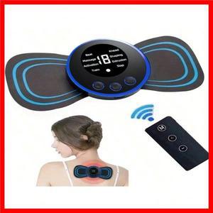 2026 전기 EMS 목 마사지기 미니 경추 등 패치 자극기 마사지 매트 휴대용 젤 패드 스티커 슬림 충전식