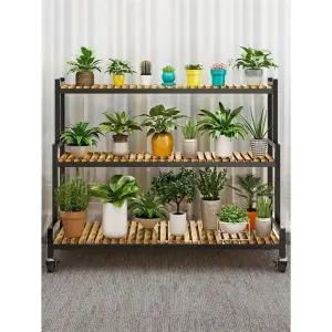 베란다 이동식 화분 화단 정리대 식물 철제 디피