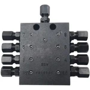 그리스 분배기 윤활 분활기 디스펜서 펌프 조절 중장비 SSV