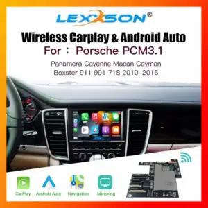 포르쉐 PCM3.1 파나메라 카이엔 카이맨 마칸 터 911 991 718용 무선 카플레이 안드로이드 오토 모듈 에어플