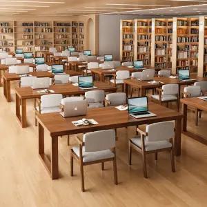 칸막이 자습실 독서실 학생용 데스크 스터디 대학생 넓은