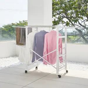 아임홈리빙LINE 스탠다드 빨래건조대 화이트
