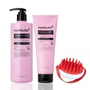 메디큐브 로즈마리 PDRN 탈모 완화 2종 세트 (샴푸 400ml + 컨디셔너 250ml)