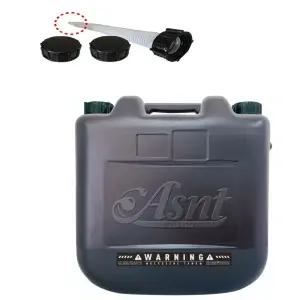 일본 탕게 등유통 Anst 캠핑 고신자동급유기 연료통 호환 블랙 20L