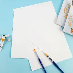8절 수채 패드 20매 화이트도화지 미술준비물 드로잉용지 스케치 그림 화용지 화방용품 용품