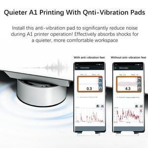 밤부랩 A1 진동 방지 패드 흡음 업그레이드 예비 부품 3D 프린터