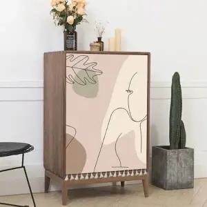 공간 분리 바란스 가리개 커튼 찍찍이형