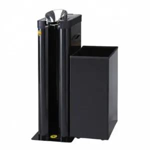 ( )블랙 우산 자동 포장기 우산꽂이 비닐포장기 휴지통유