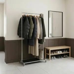 제이라이프 스틸 스텐 옷걸이 행거 스탠드 스텐드 선반 튼튼한