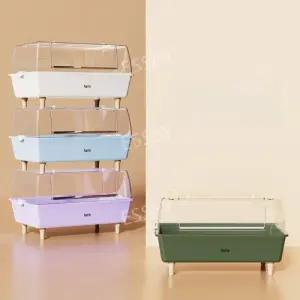 고급형 집 투명 하우스 케이지 크리스탈 88 60 도마뱀 완전 햄스터 파충류 아크릴