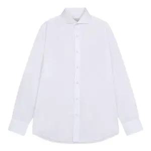 [롯데백화점]지이크 면혼방 화이트 호리존탈 카라 남성 셔츠 (PJBAH5501MIA)