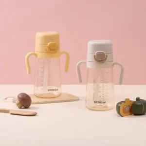 리틀럽 원터치 PPSU 양손 빨대컵400ml