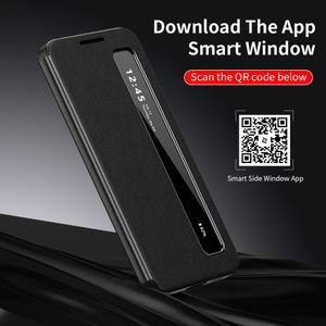 삼성 S26 울트라 스마트 뷰 플립 미러 케이스 갤럭시 S25 FE LED S23 S24 S22 폰 엣지 S-뷰 플러스 커버