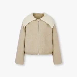 [롯데백화점]보브 백 패딩 니트 카라 점퍼gr[7125110501]