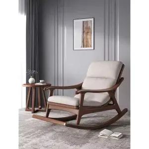 우드 흔들의자 럭셔리 독서의자 싱글소파 1인 체어